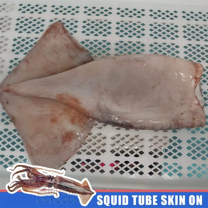 Bulk Frozen Squid Tube Skin On best